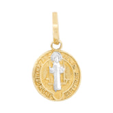 Medalla unisex en oro 10K